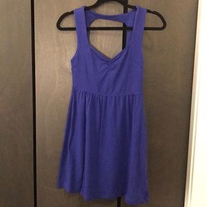 F21 open back dress